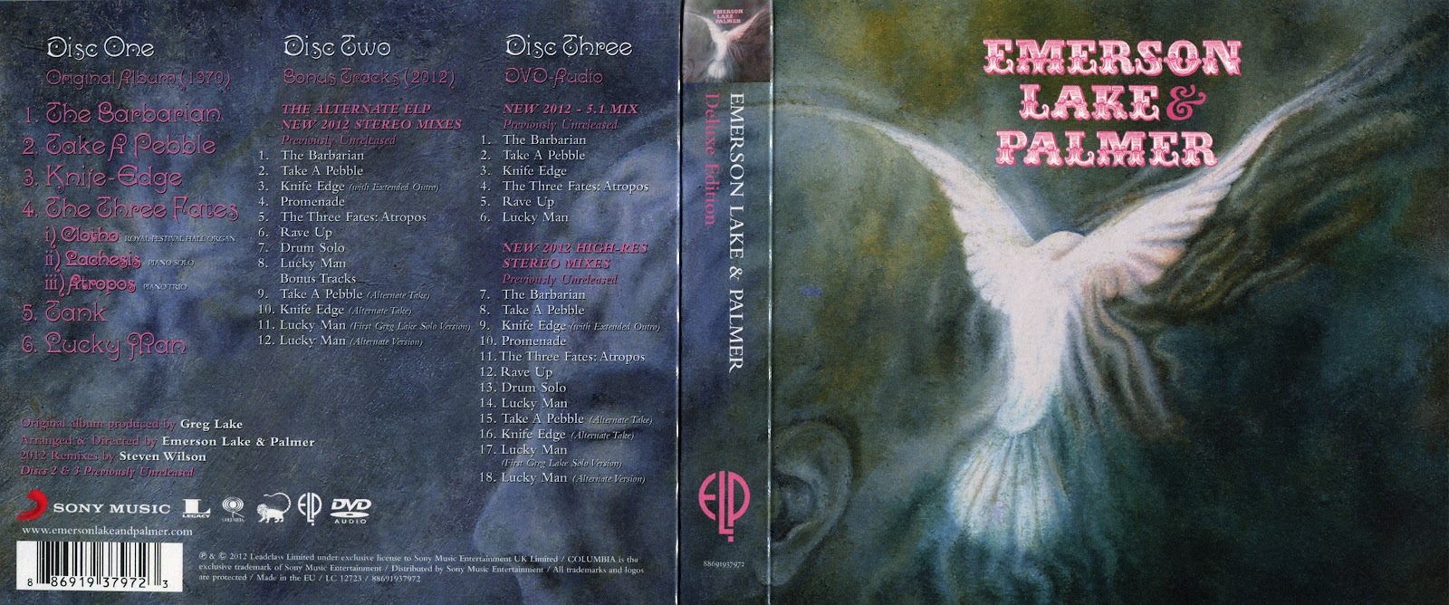 ELP 1970 the Barbarian Live in Zurich DVD